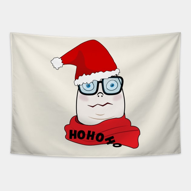 Ho Ho Ho Tapestry by bluehair