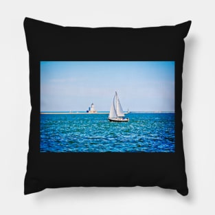 Summer Sailing Pillow