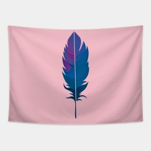 Colorful nature feather Tapestry