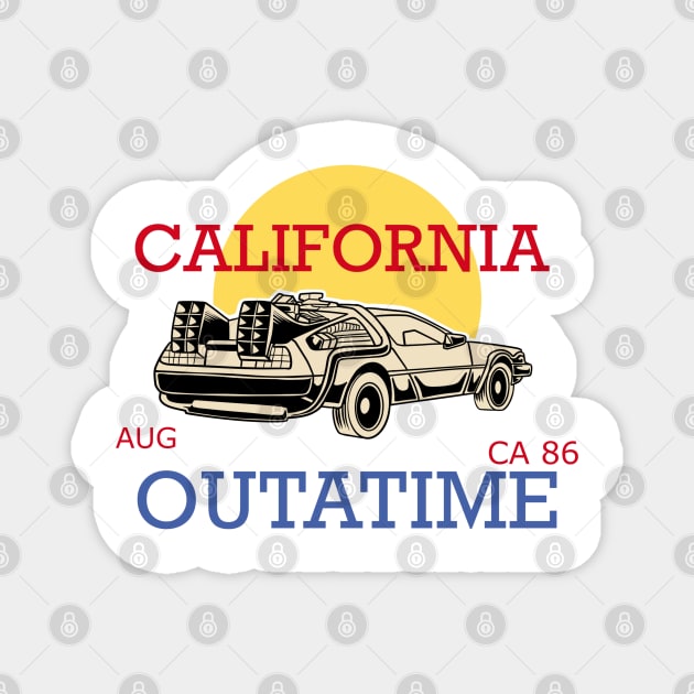 OutaTime Magnet by theyoiy