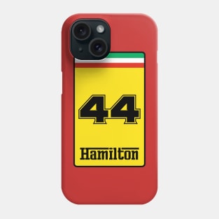 44 HAMILTON YELLOW Phone Case