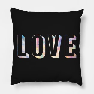 Love 3D Light Crystal Pillow