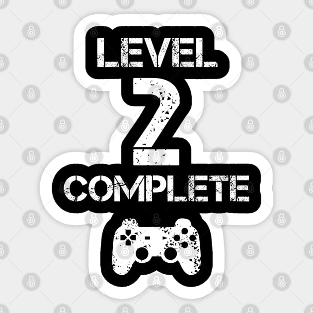 Level 2 Complete Vintage T-Shirt Celebrate 2nd Wedding Level 2 Complete Vintage T-Shirt Celebrate 2nd Wedding