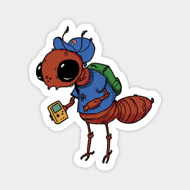 Bug Boi Magnet by klimon