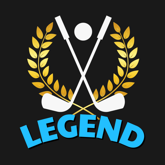 Golf Legend Golfer Sport by Foxxy Merch