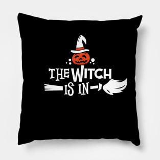 The Witch Is In Pillow