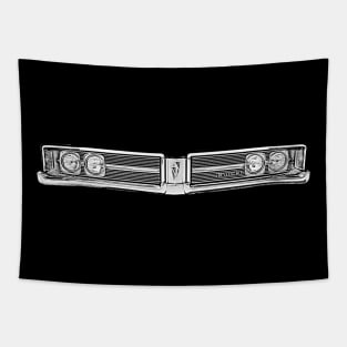 Buick LeSabre 1960s American classic car minimalist grille Tapestry