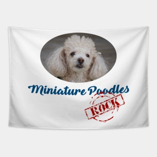 Miniature Poodles Rock! Tapestry