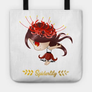 Spider Lily Flower Girl Tote
