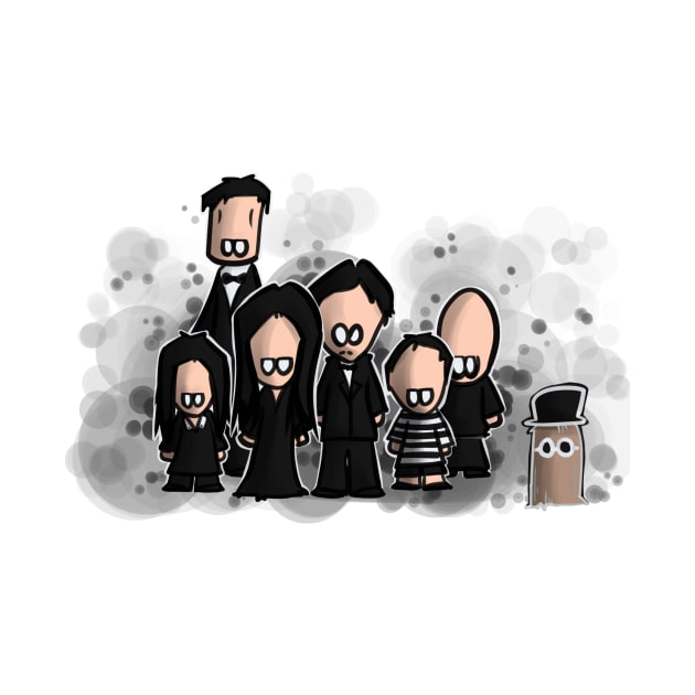 Addams chibi by ArryDesign