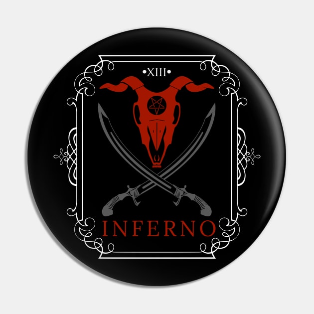 THE INFERNO Pin by InkPerspective