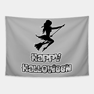Happy Halloween - Pretty Halloween Witch - 1510201519 Tapestry