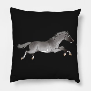 Jumping Horse Pillow