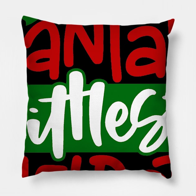 Santa's Littlest Helper Pillow by FanSwagUnltd