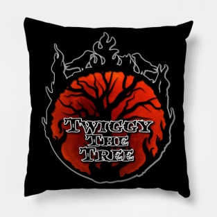 TwiggyTheTree Raven Logo Pillow