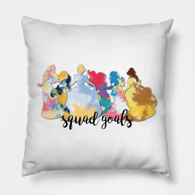 Squad Goals Pillow by kimhutton