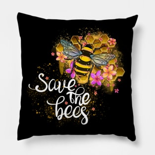 Save the Bees 6 Pillow