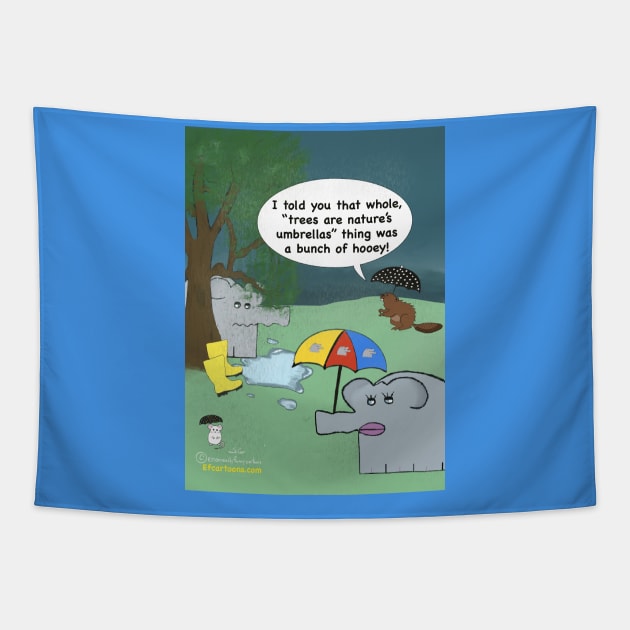 Enormously Funny Cartoons Nature’s Umbrella Tapestry by Enormously Funny Cartoons