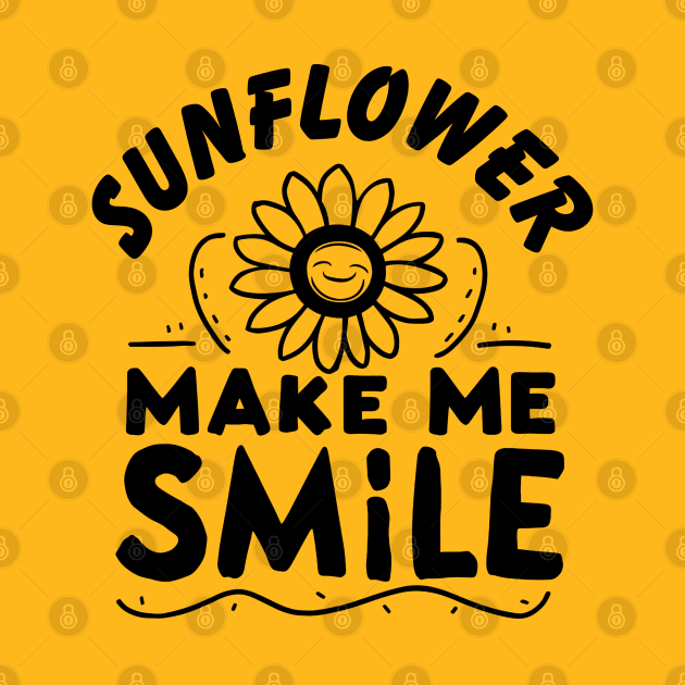 Sunflower make me smile by NomiCrafts