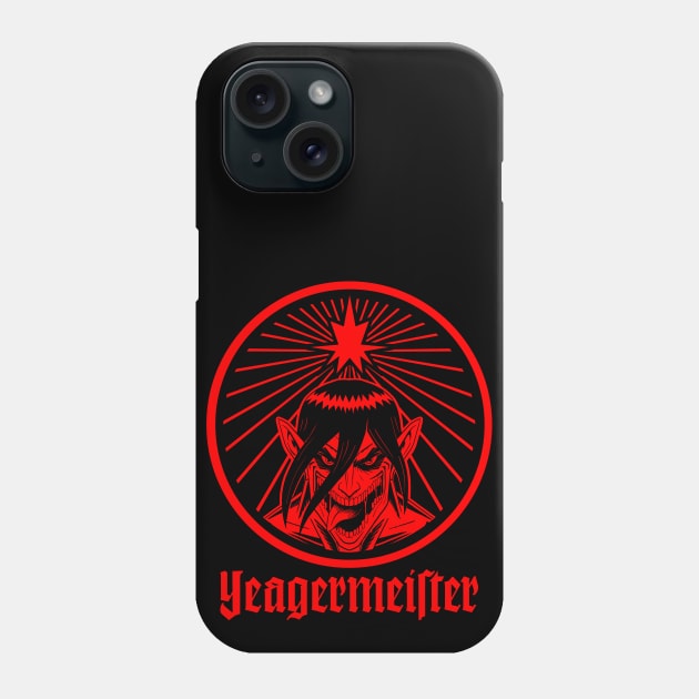 Yaegermeister Phone Case by Krobilad