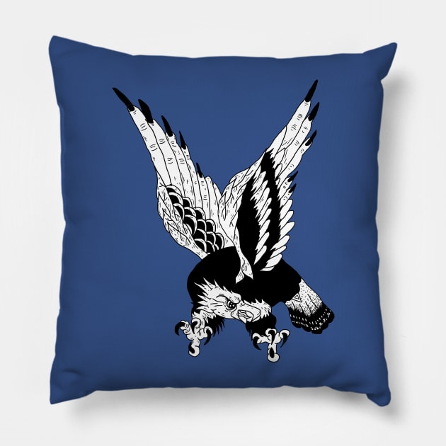 The Eagle Pillow by nickcocozza