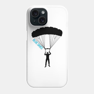 Skydiving Blue Skies Phone Case