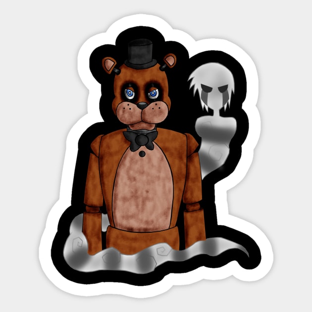 Withered Freddy Stickers for Sale