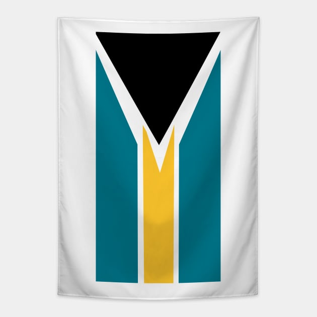 Bahamas Flag Tapestry by Historia