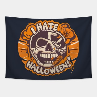 I hate Halloween Tapestry