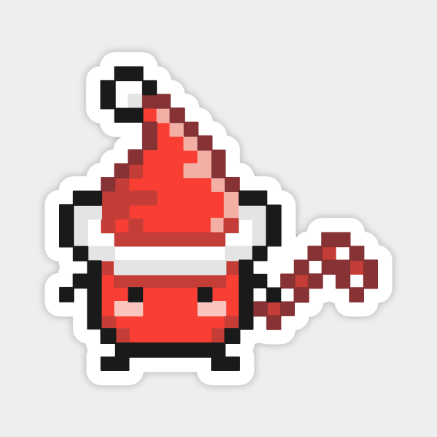 Red Christmas Junimo Magnet by TASCHE