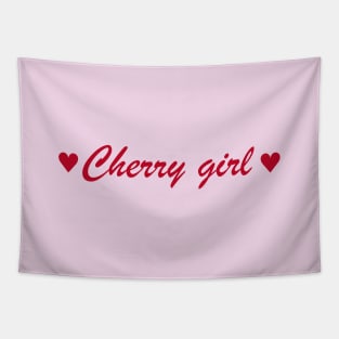 Cherry girl Tapestry