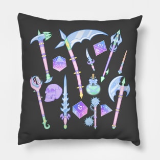 DnD Weapons Pillow