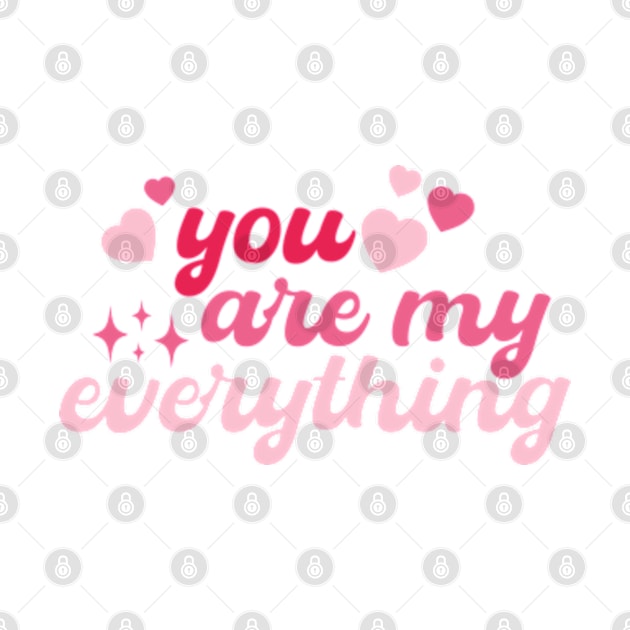 You Are My Everything Retro Valetine by Chiko&Molly