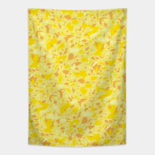 Terrazzo texture (yellow) Tapestry