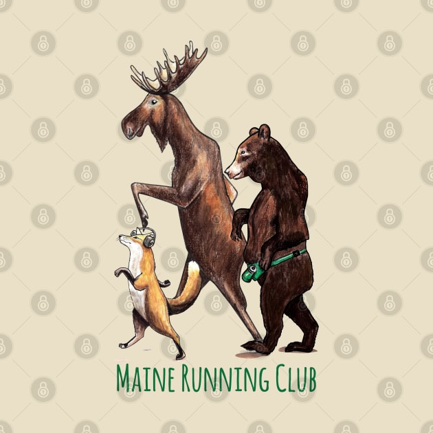 Maine Running Club by Hambone Picklebottom