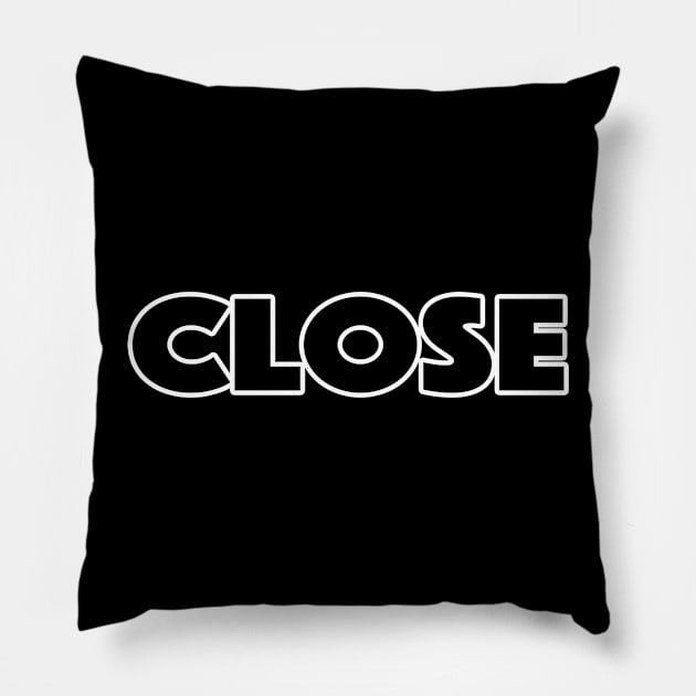 Close Pillow by lenn