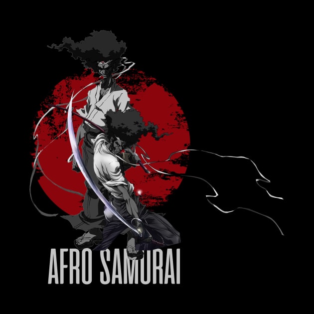 afro dark samurai by kalush club