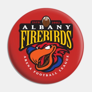 Albany Firebirds Pin