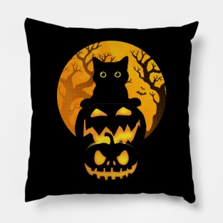 Spooky Cat Pillow