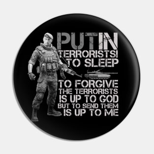 Putin Counter Terrorist Pin