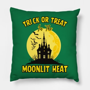 Mystic Moonlight: Trick or Treat Adventures Pillow