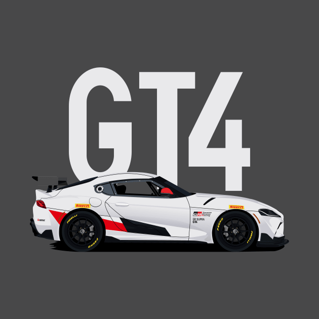GR Supra GT4 Sport Cars by masjestudio