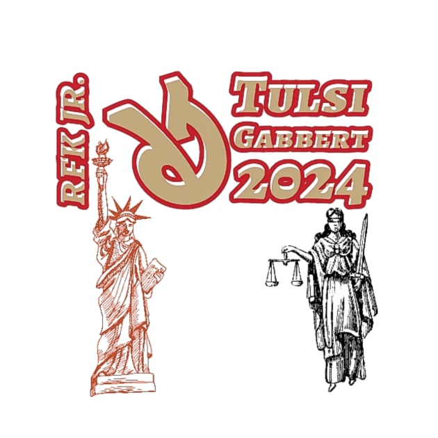 RFK Jr & Tulsi Gabbert 2024 by Awake-Aware