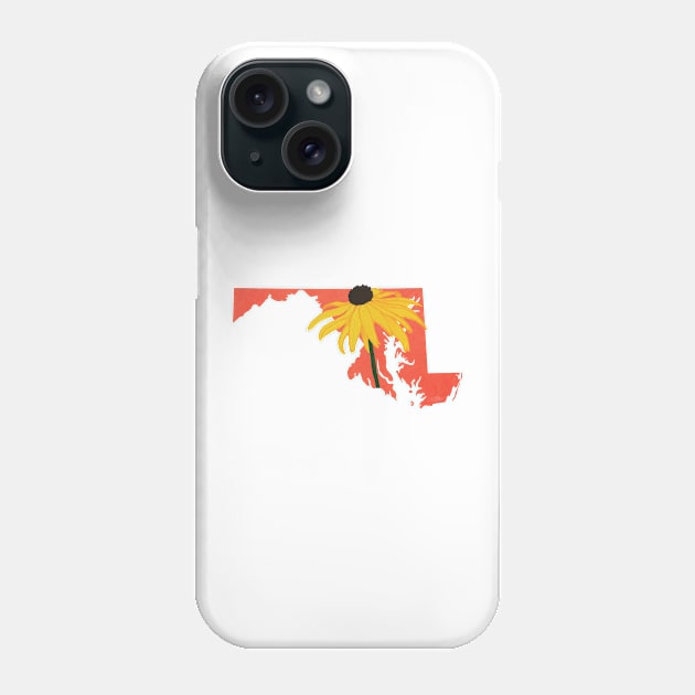 Maryland Black Eyed Susan Phone Case by Lavenderbuttons