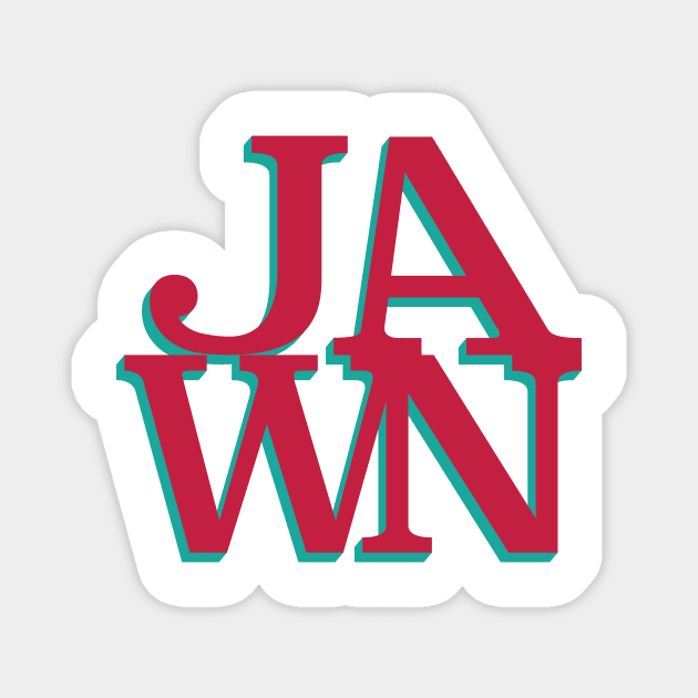 JAWN Magnet by RADdoodads