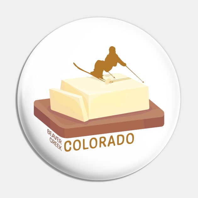 Ski Butter Carving | Beaver Creek Colorado Pin by KlehmInTime