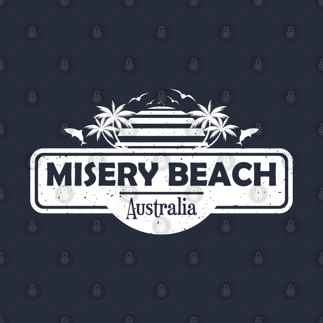Misery Beach Australia, Albany, WA, Tropical Palm Trees Sunset – Summer by Jahmar Anderson