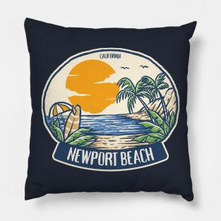 Newport Beach California Pillow