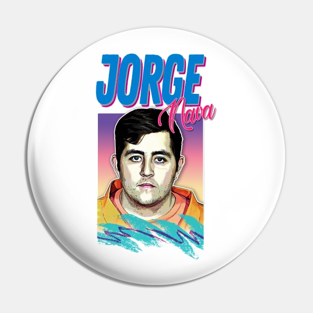 Jorge Nava / 90 Day Fiance Aesthetic 90s Style Tribute Design Pin by DankFutura