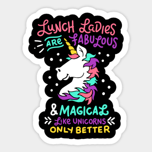 Womens Funny Lunch Lady T-Shirt I Magical Cafeteria Unicorns Womens Funny Lunch Lady T-Shirt I Magical Cafeteria Unicorns